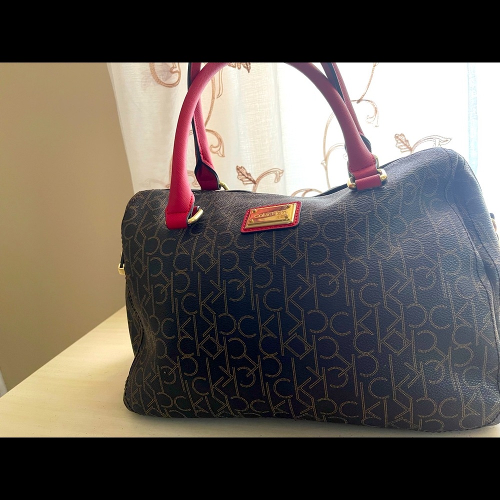 Brand Calvin Klein bag original black color medium to large size